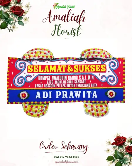 Papan Bunga Ucapan Selamat Salit